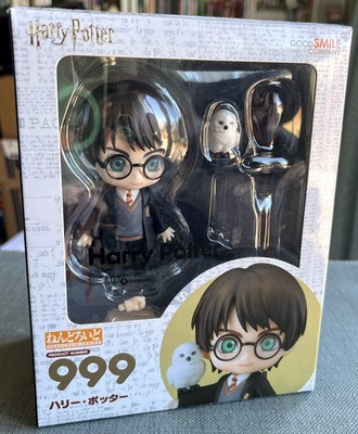 Harry Potter set of 3 Goodsmile Nendoroid figures- Harry, Hermione, & Ron +bonus