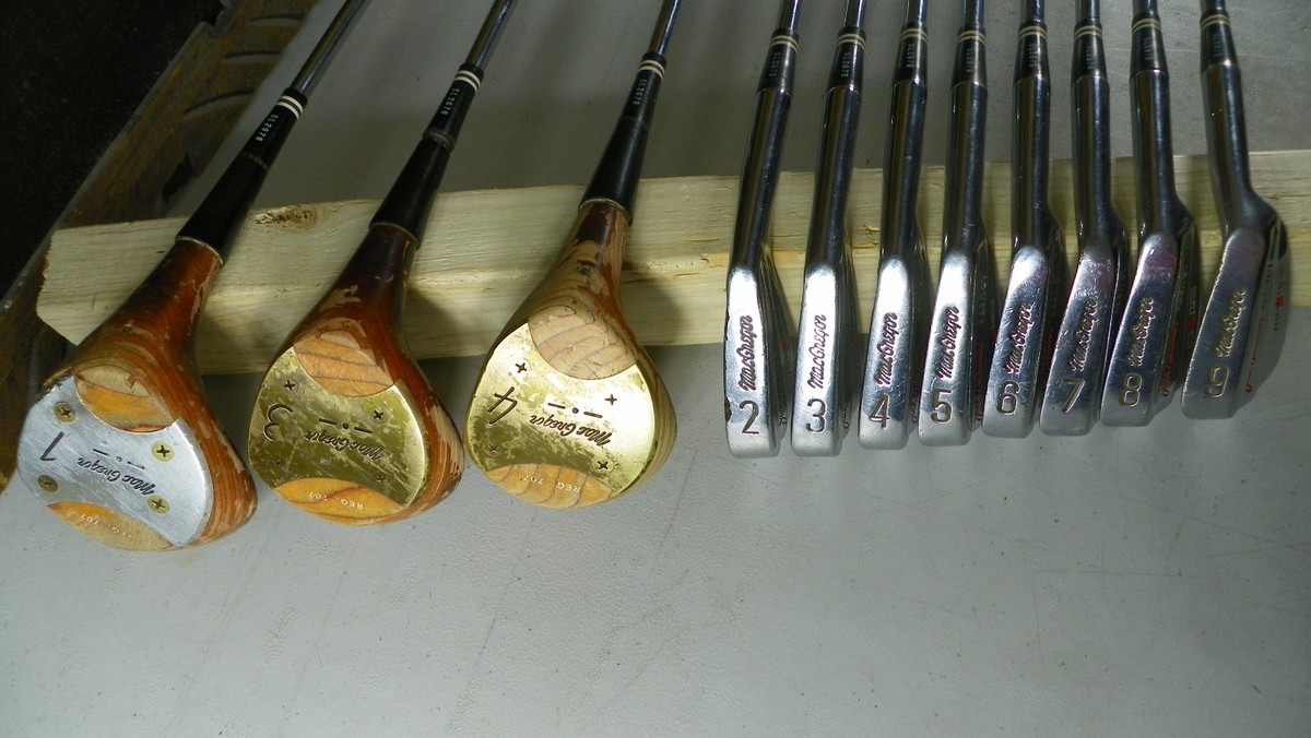 MacGregor Jack Nicklaus Gold Crown RH golf club set of 8 irons and