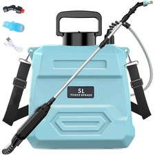 Rechargeable Electric Garden Plant Sprayer 5L Battery Powered Sprayer 2 Nozzles