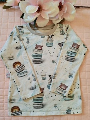 süßes Langarm Shirt--Gr. 104--Handmade