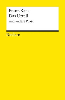Das Urteil und andere Prosa | Franz Kafka | Taschenbuch | 104 S. | Deutsch