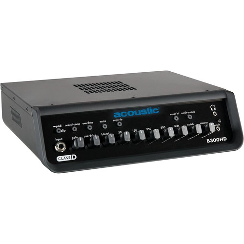 Acoustic B300HD 300W Bass Amp Head Refurbished