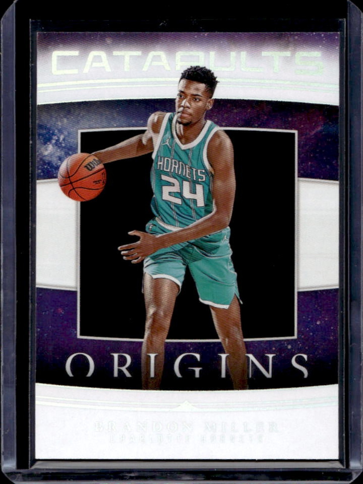 2023-24 Origins Brandon Miller Catapults Rookie RC #5 Hornets