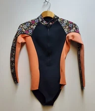 SISSTREVOLUTION SUMMER SEAS Cheeky LS FZ Spring Suit - BLK - Size 6 - NWT