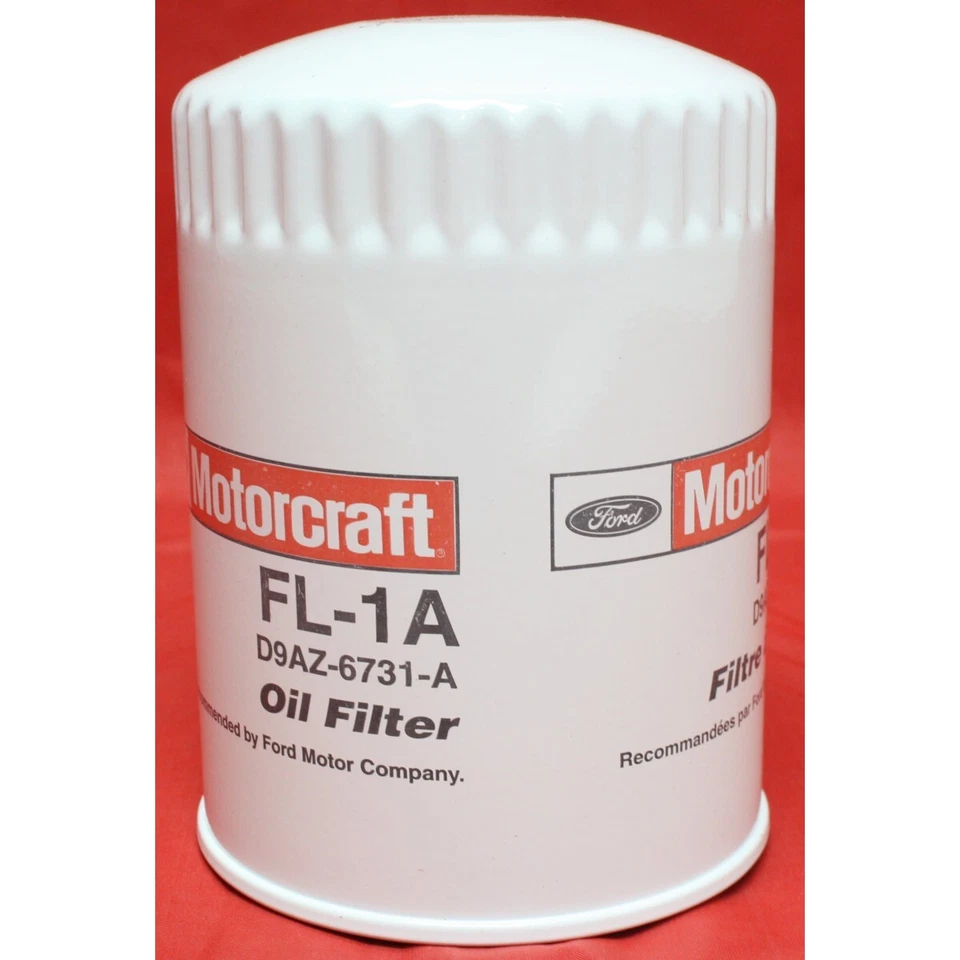 Filtro de aceite FL-1A Motorcraft nuevo para camioneta F350 Falcon Galaxie LTD Mustang Ford Foto 3 de 4