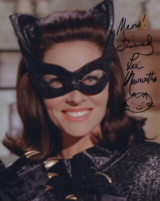 Lee Meriwether orig. Autogramm - Batman  ''Catwoman'' + Beckett COA signed BAS