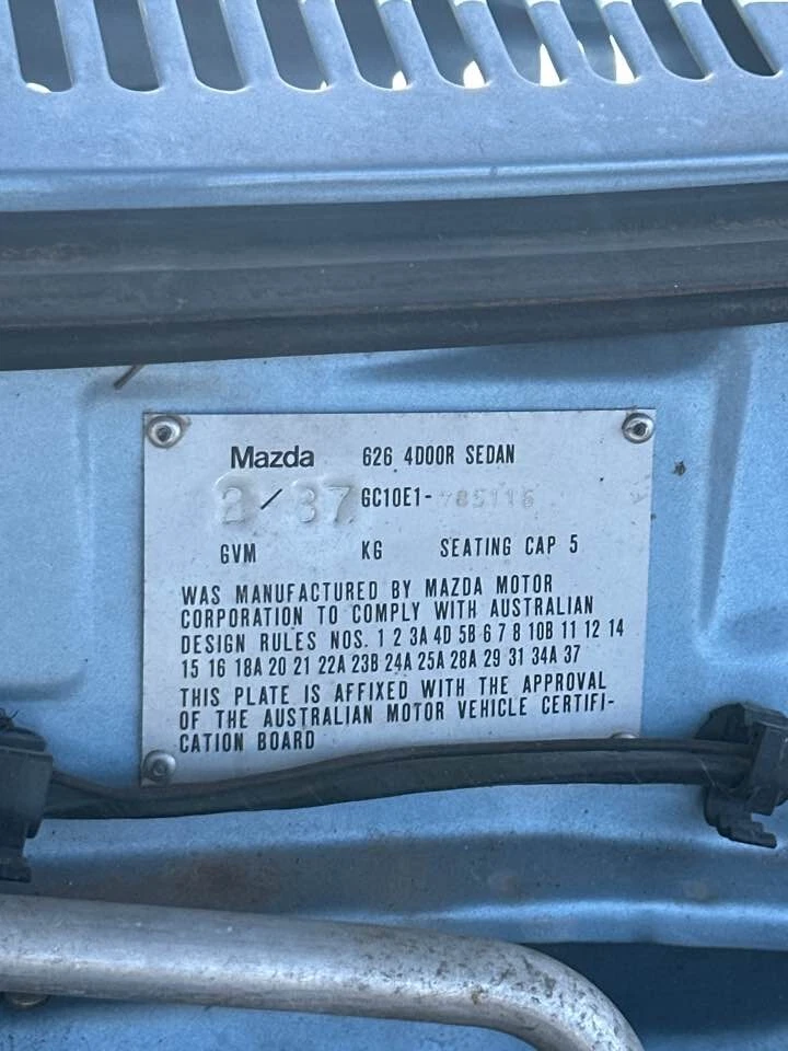 1983-1987 Mazda 626 GC Right Drivers Strut Ford Telstar 2.0L #B531 - image 2 of 4