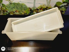 Vintage Tupperware Velveeta Block Cheese Keeper Butter Container 518-4