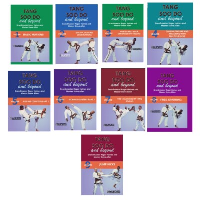 9 DVD Set Tang Soo Do & Beyond Korean Karate - Roger Haines