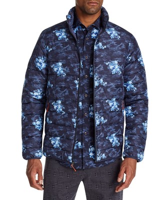 floral puffer jacket mens