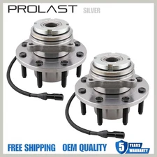 Pair Front Wheel Bearing & Hub Assy 515056 for 2003-2004 Ford Excursion F-250