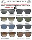 Replacement Sun Clip for Emporio Armani EA4115 Caliber 54 Eyeglasses
