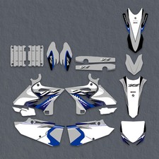 Motorcycle Decals Graphics Backgrounds Kit For Yamaha YZ125 YZ250 2015-2021
