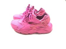 2019 Girls Nike Huarache Run Laser Fuchsia Youth Running Shoes Size 4Y