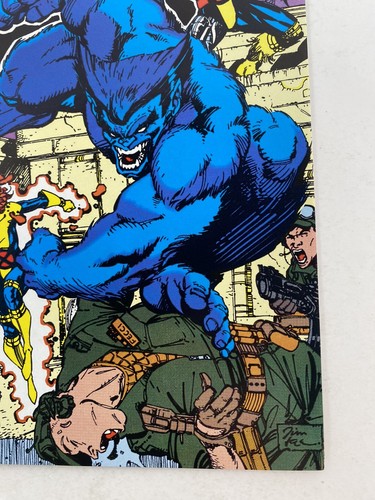 The Uncanny X-Men #264 Marvel Vintage 1990 Comic Book Bag & Board Copper Age - Bild 4 von 9