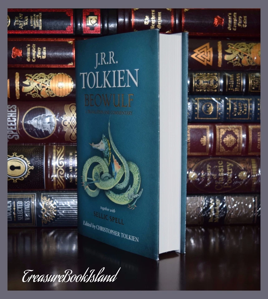 Beowulf Translated by J.R.R. Tolkien Sellic Spell New Collectible Hardcover Gift - Image 3 of 4