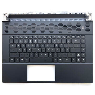 NEW For Alienware M16 R1 Laptop Palmrest W/ Backlit US Keyboard CGM3Y 0CGM3Y