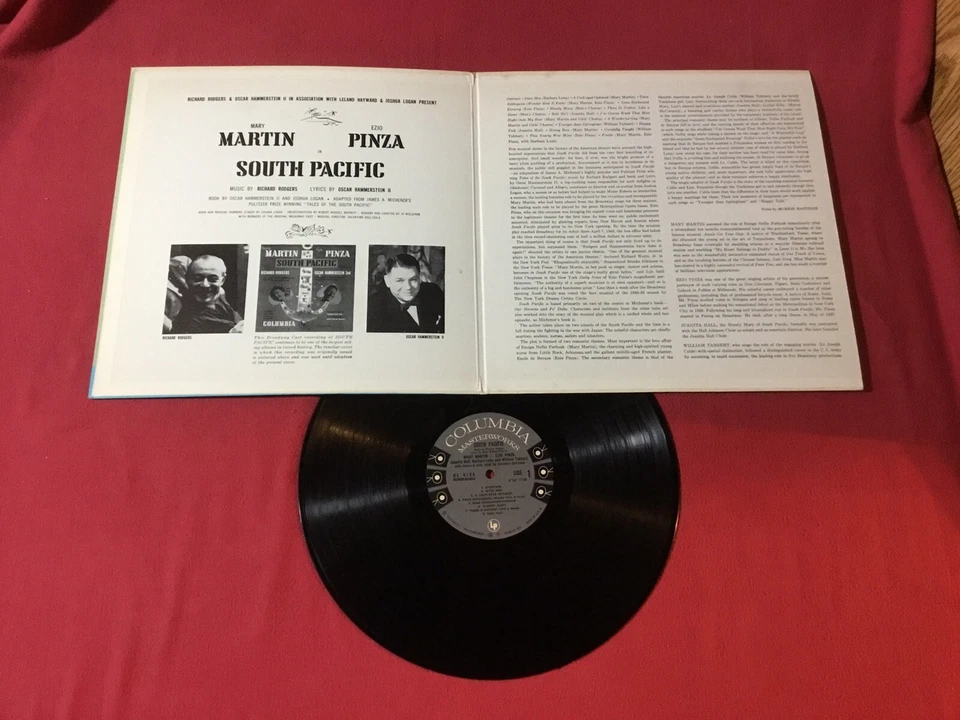 South Pacific - Martin Pinza *1958:Columbia Masterworks OL 4180 *MONO (EX) copy - Image 2 of 4