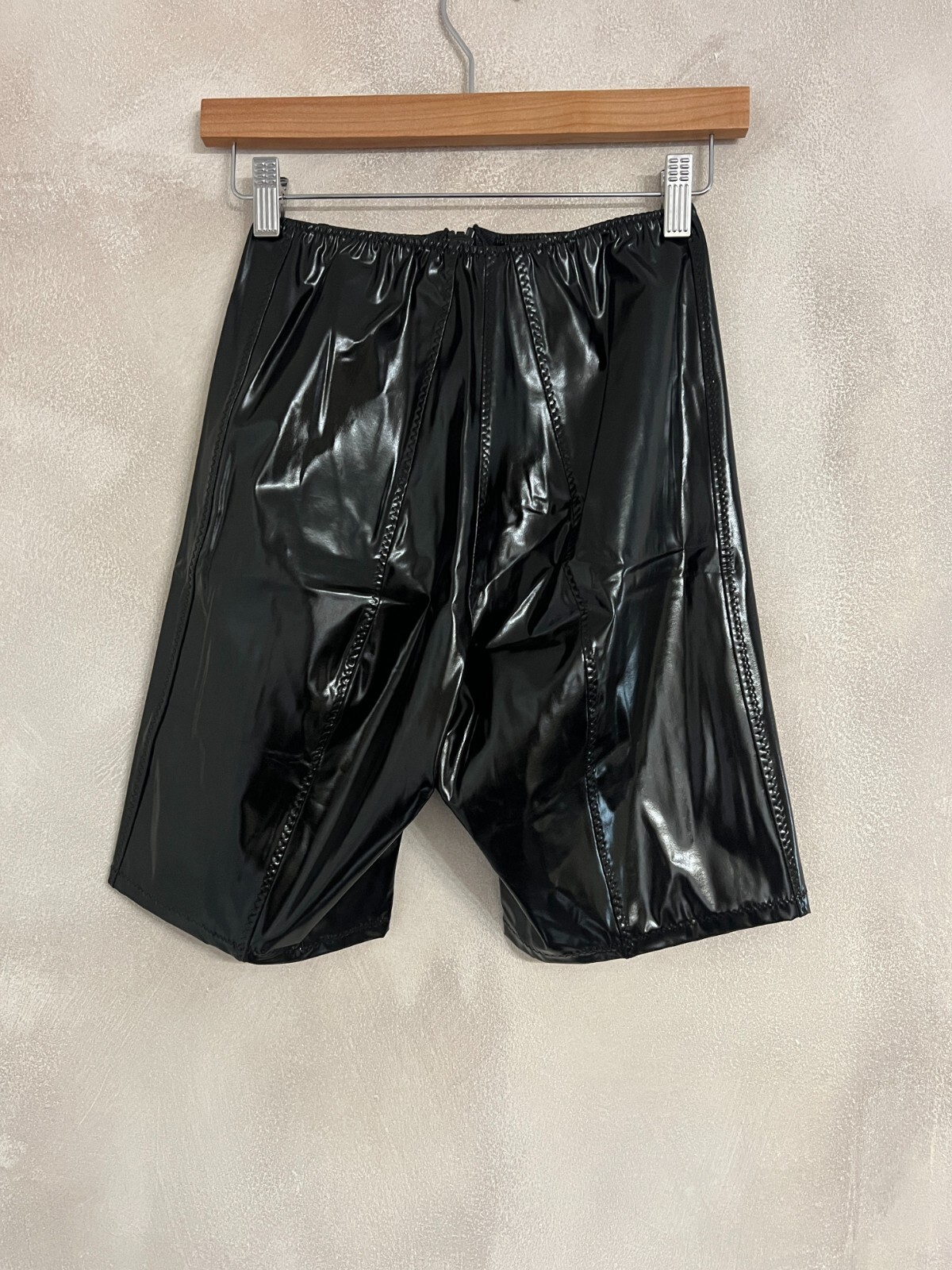 LISA MARIE FERNANDEZ Black Leggings Shorts - Size UK 12 - New - RRP = £185.00 image 5