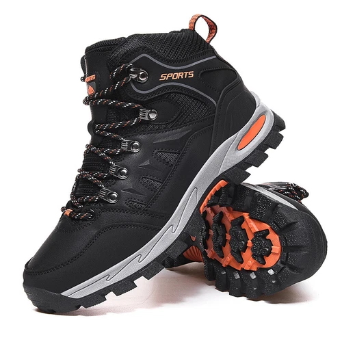 Herren Trekkingschuhe Sneaker Outdoor Wanderschuhe Sportschuhe Schnürschuhe - Bild 15 von 15