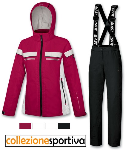 TUTA DA NEVE COMPLETO SCI BAMBINO/BAMBINA ASTROLABIO AST- JT7P-TS8  col.rosa/nero | eBay