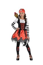 Crossbone Cutie Caribbean Pirate Girl Fancy Dress Up Halloween Child Costume