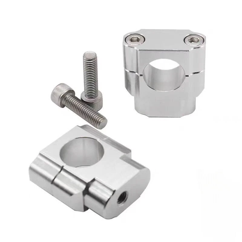 Adaptador de abrazadera de montaje elevadores de manillar universal de carreras de 28 mm 7/8" Foto 3 de 4