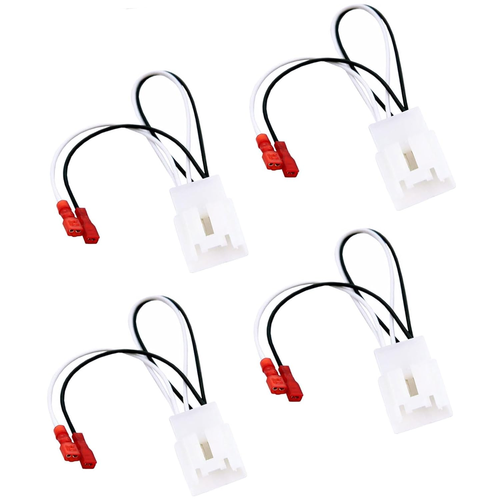 Car Replacement Door Speaker Wiring Harness Plug Connector 4 PCS for Ford Mazda