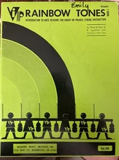 VIP Rainbow Tones Book 3 Violin Intro to Note Reading — Modern Music Methods