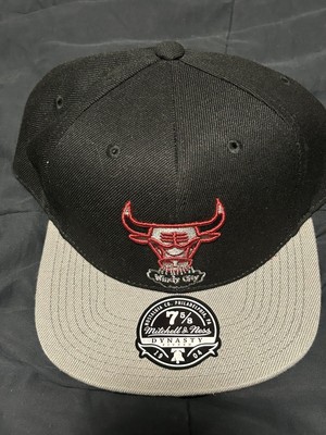NWT Mitchell & Ness Dynasty Chicago Bulls Windy City NBA  Fitted 7 5/8 MSRP $45