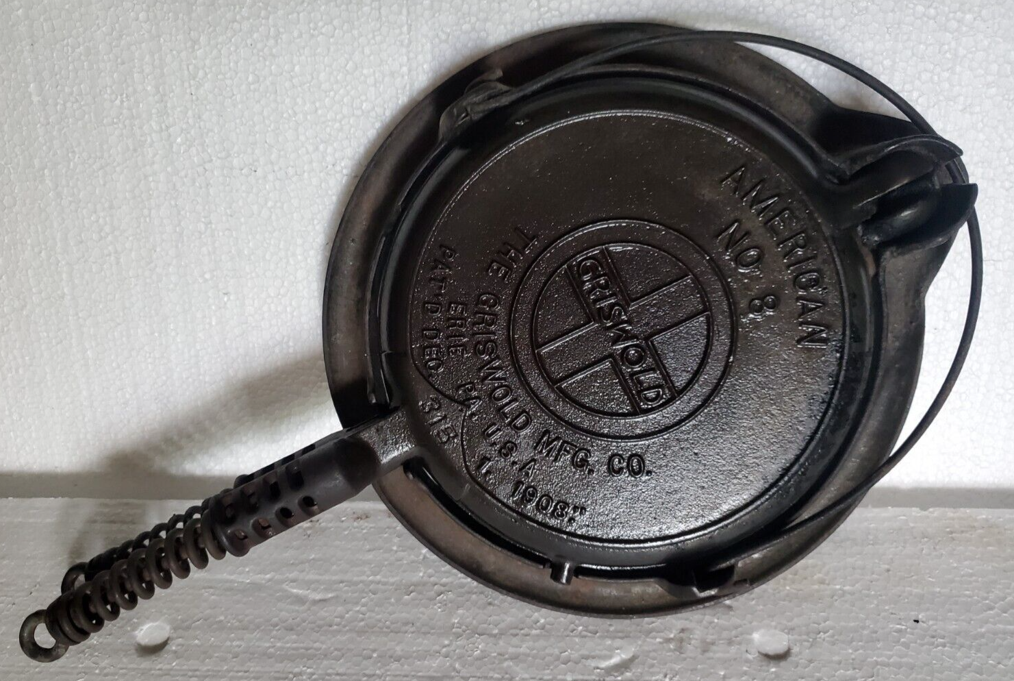 griswold the new american waffle iron