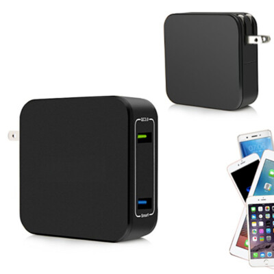 2-Port 30W USB Wall Charger with SmartID Technology PowerPort, 1 pack