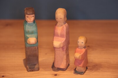 Ostheimer Familie Vater Mutter Kind Mädchen mehrfarbig *** RAR