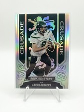 2023 Panini Rookies & Stars - Crusade Aaron Rodgers #CR-18 Silver Prizm