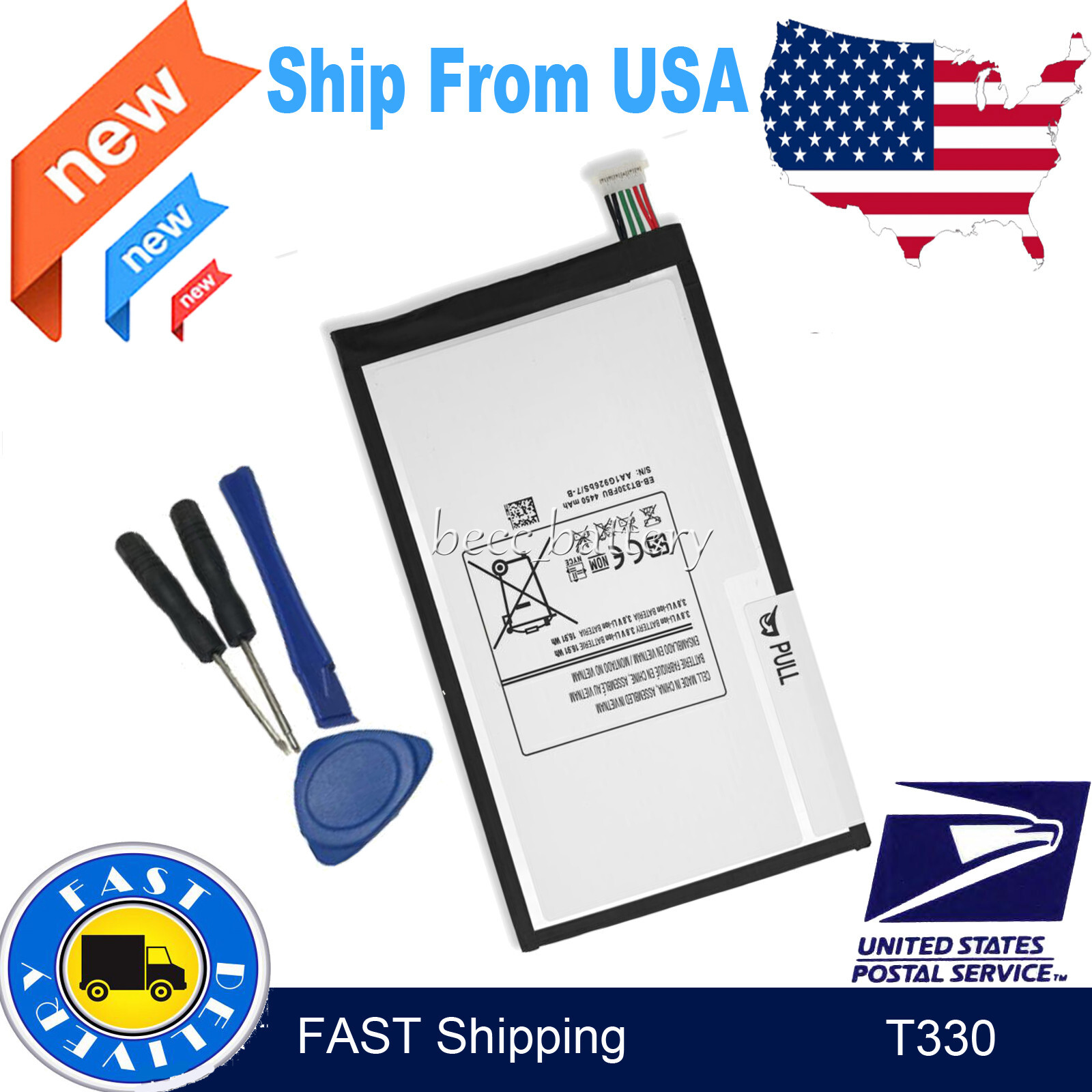 EBBT330FBE Battery for Samsung Galaxy Tab 4 8.0" inch SMT337 SMT337V