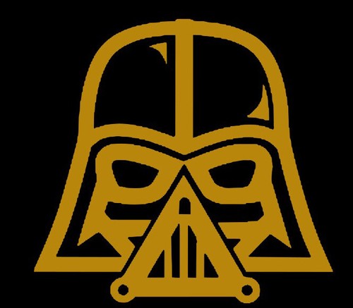 Darth Vader window sticker vinyl decal car truck jdm fun Star Wars mandalorian - Picture 4 of 9
