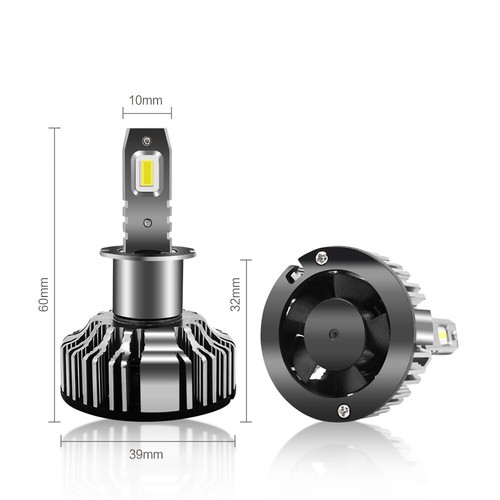 Alla Lighting H3 Cornering Light Bulb|Daytime Running|Fog,Halogen Convert to LED - Picture 5 of 12