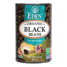 Organic Black Beans 15 Oz (Case Of 12) By Eden Foods