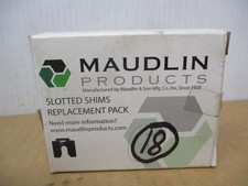 Maudlin Products Msb002-20 Slotted Shim B-3 X 3" X 0.002", Pk18