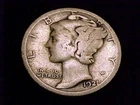 1921-D Mercury Dime, Good Grade