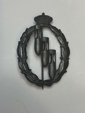 Original WW2 Italian Air Force Bomber War Actions Qualification Badge Bronze