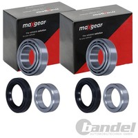 2X Maxgear RADLAGER-SATZ Hinten Passend FÜR Jeep Cherokee Links+Rechts