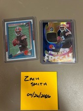Optic Shedeur Sanders Cleveland Browns Rookie Card Lot 2 Cards