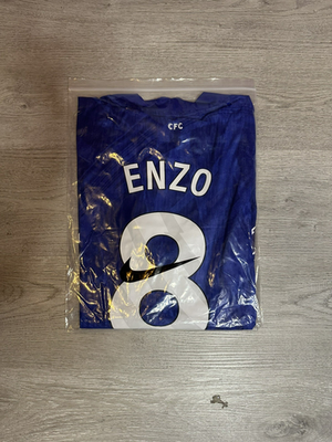 Enzo #8 Chelsea 25/26 Home Jersey Size Men's Extra Large Long