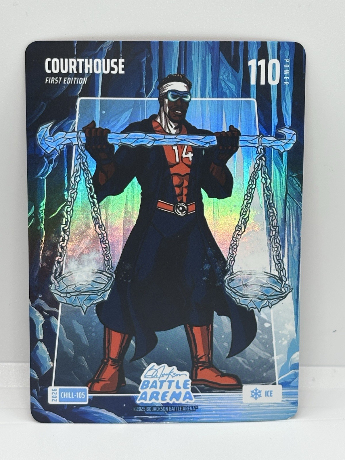 Bo Jackson Battle Arena Courtland Sutton `COURTHOUSE` Chillin\' Battlefoil Ice