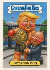 Custom GPK Octagon Don Custom Print Trump MAGA USA Dana White UFC DC GOP