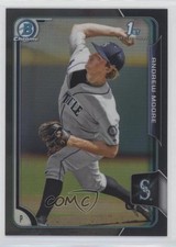 2015 Bowman Draft Chrome Asia Exclusive Black Refractor Andrew Moore #91 0a6
