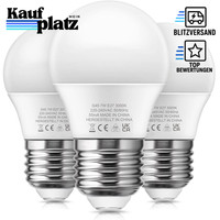 LED Lampe E27 7W Warmweiß 3000K 600LM 240° Abstrahlwinkel 3Er Pack 3 StüCk