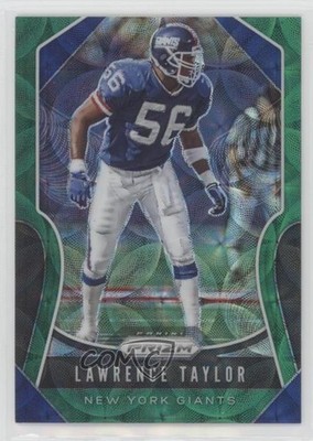 2019 Panini Prizm Green Scope Prizm 62/75 Lawrence Taylor #293 HOF 9v7