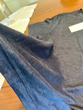 100% Leinen T-Shirt Navy   Gran Sasso   Gr. M...